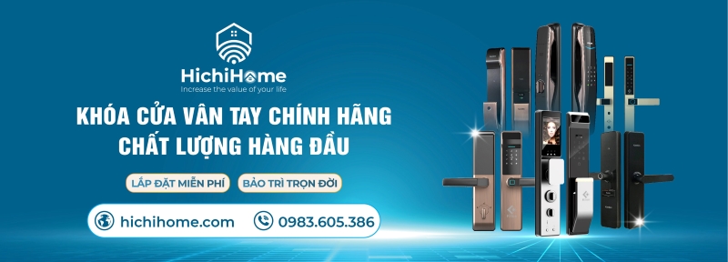 Đại lý phân phối và lắp đặt khóa cửa điện tử HichiHome