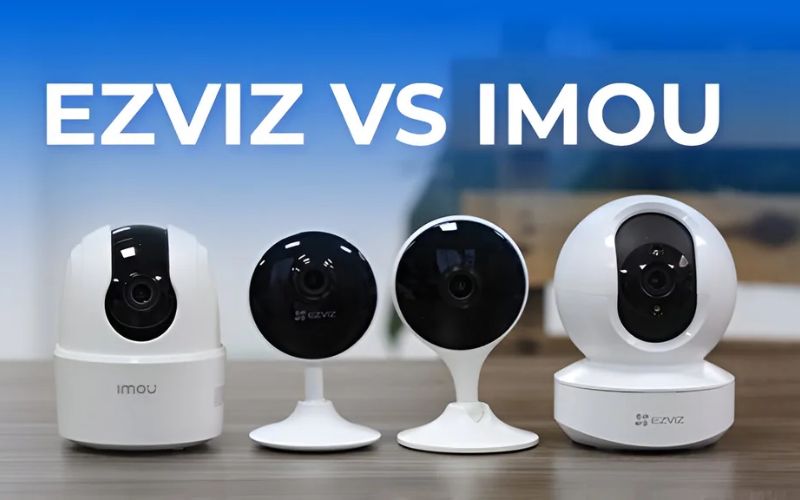 so sánh camera imou và ezviz về thiết kế