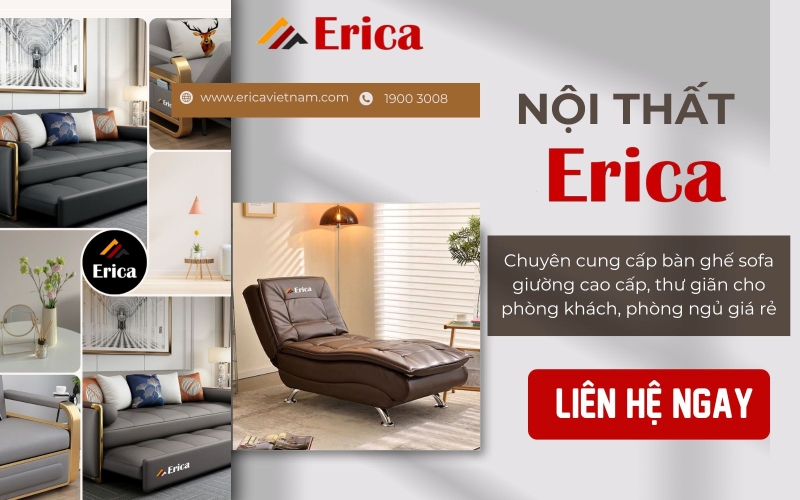 Thương hiệu nội thất cao cấp Erica